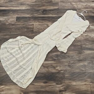 VENUS Cream Knit Dress